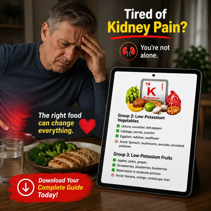 Kidney-Friendly Diet Plan with 20+ Delicious Recipes — supports kidney health, balances potassium, better energy